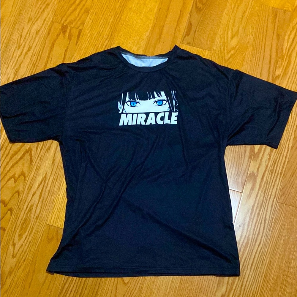 Anime Short Sleeve Baggy Graphic Tee